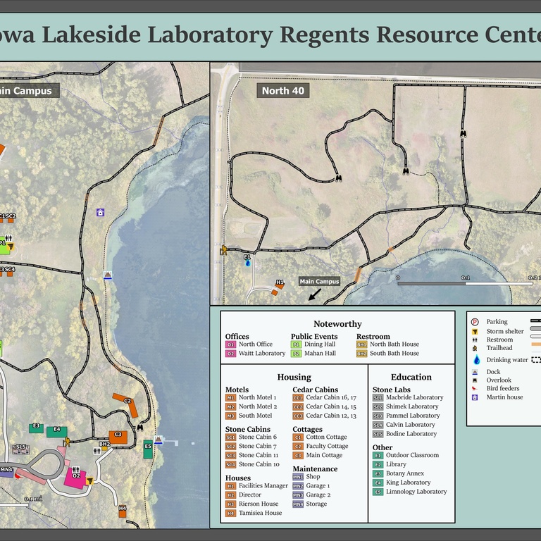 Lakeside Map